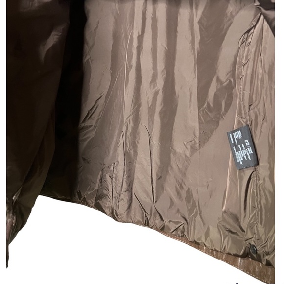 SOLD ! VTG ANDREW MARC Genuine Leather Rabbit Fur Thermolite Jacket - Picture 8 of 16